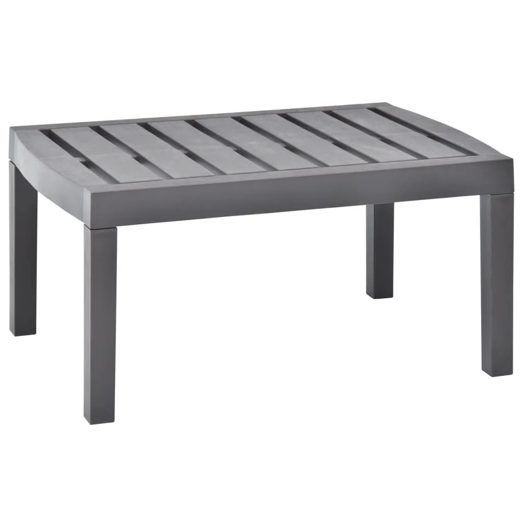 Table de Jardin Rectangulaire Moka Résistante aux UV et Intempéries