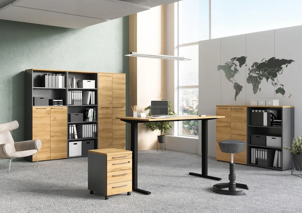 Optimisation bureau : Caisson mobile AGENDA HOME pour dossiers et tri - 3