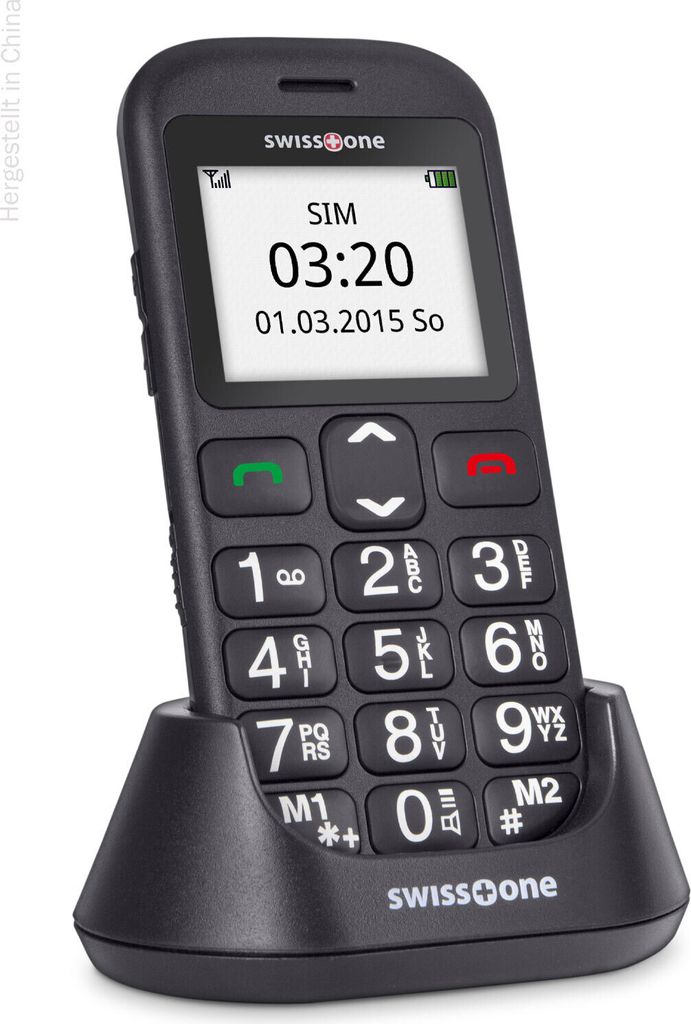 mobilný telefón swisstone BBM 320C s veľkým tlačidlom Obrázok produktu 19