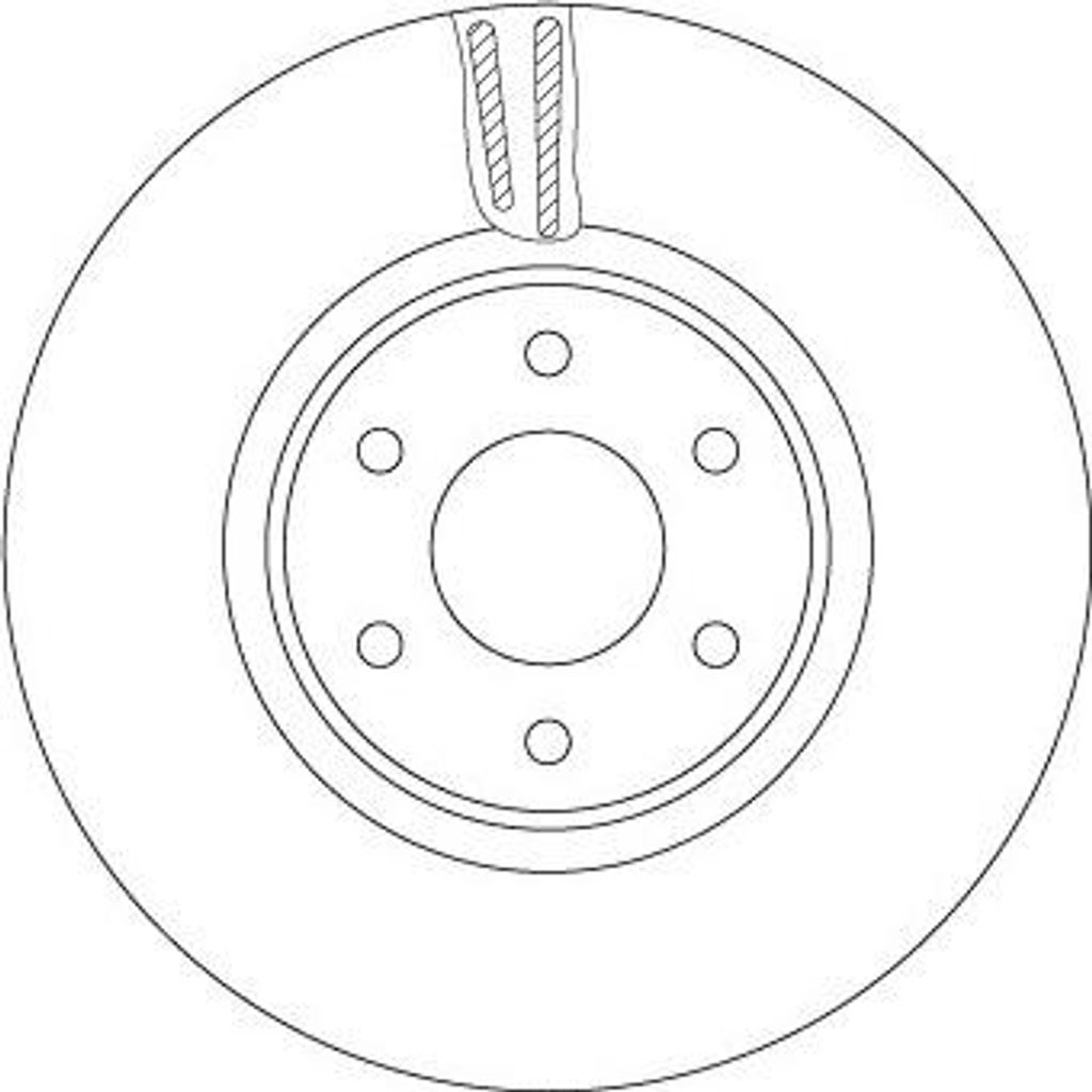 2x TRW Bremsscheibe DF6968S passend für MERCEDES-BENZ X-Klasse Pickup (470) 54mm