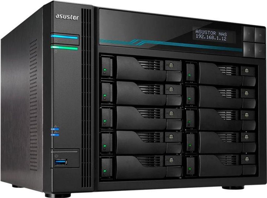 ASUSTOR Lockerstor NAS AS6510T 10-Bay