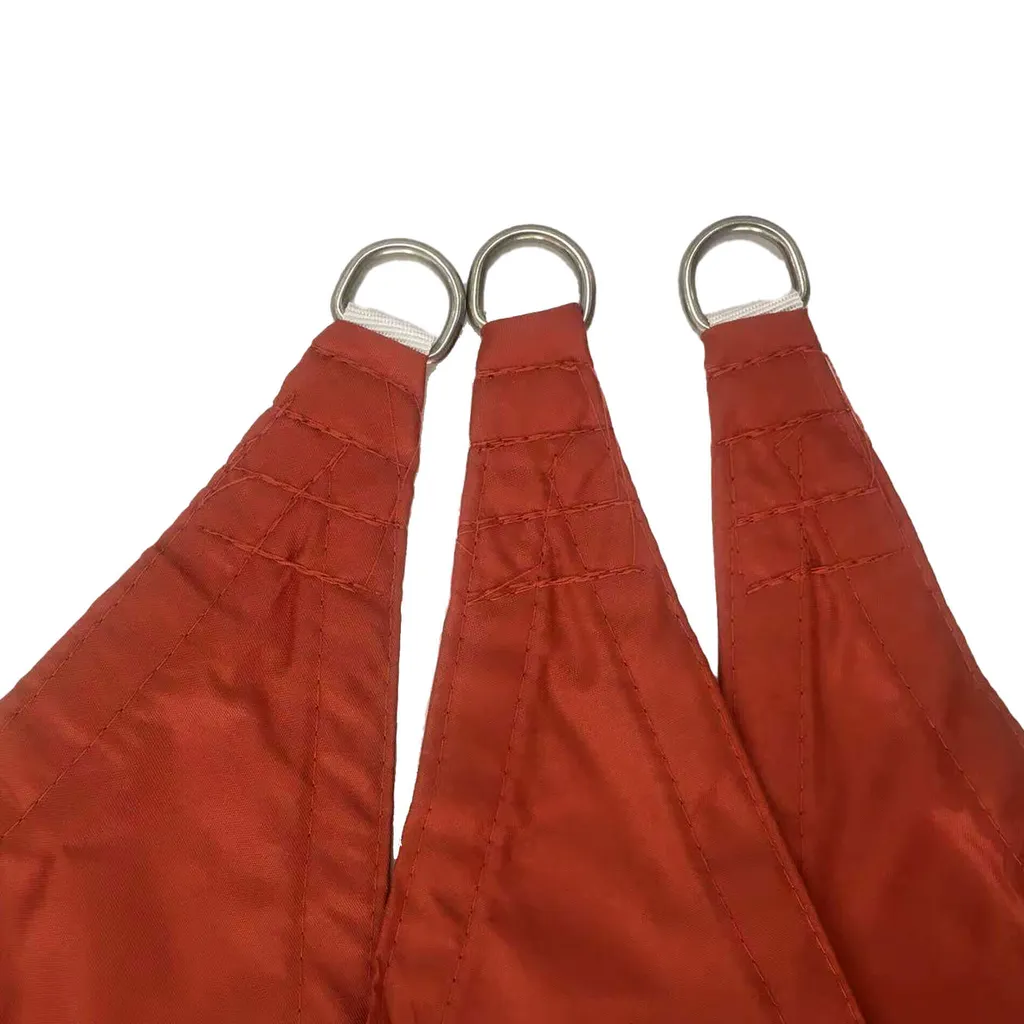 Voile d'ombrage polyester résistant avec anneaux en acier 5x5x5m - 5