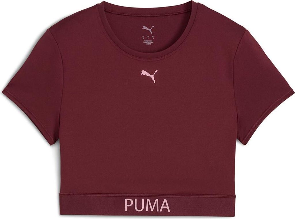 Puma Strong Kurzarm-t-shirt Rot XL Frau Rot XL