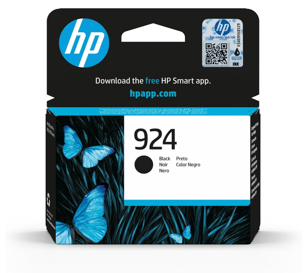 HP 924 cartouche d'encre noire originale Image du produit 