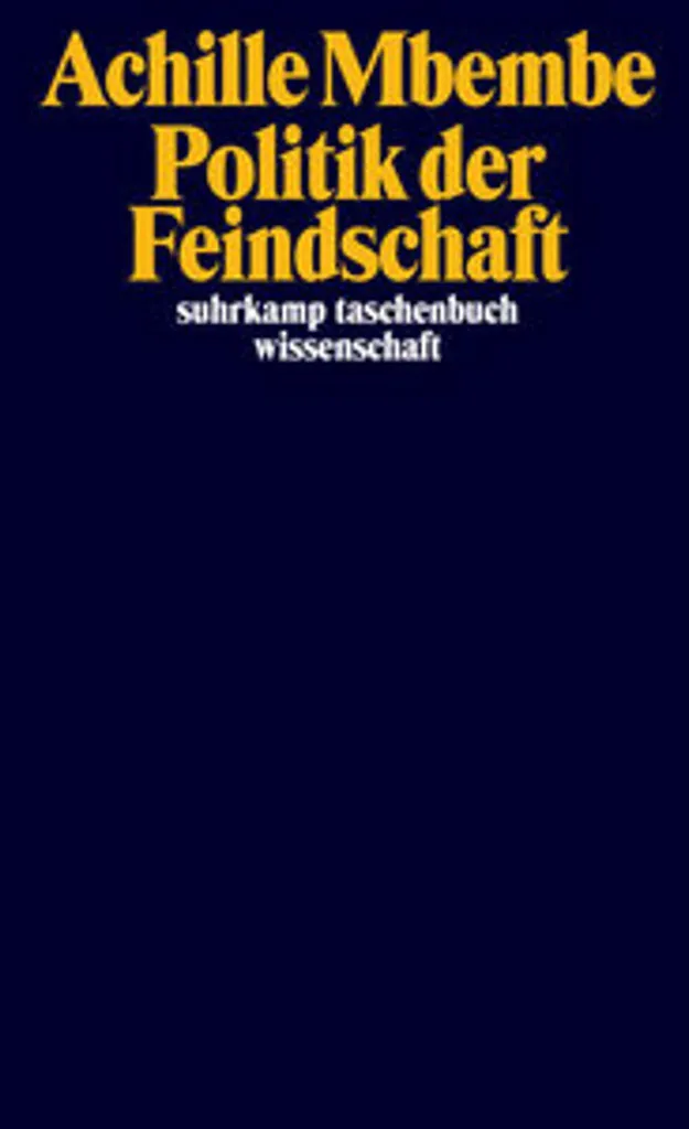 Livre de philosophie Politik der Feindschaft - Édition papier Allemand