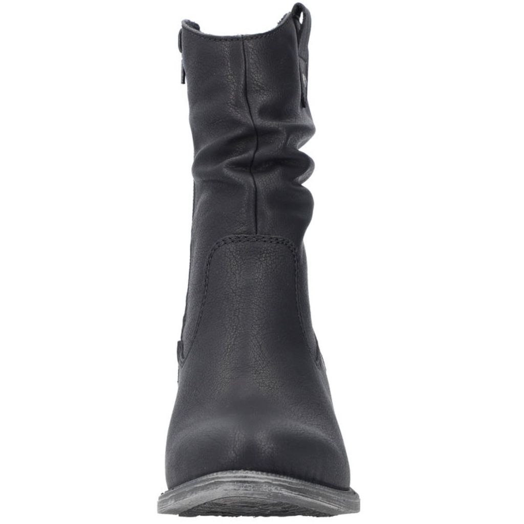 Rieker Damen Stiefel Stiefeletten schwarz 36 Stiefeletten