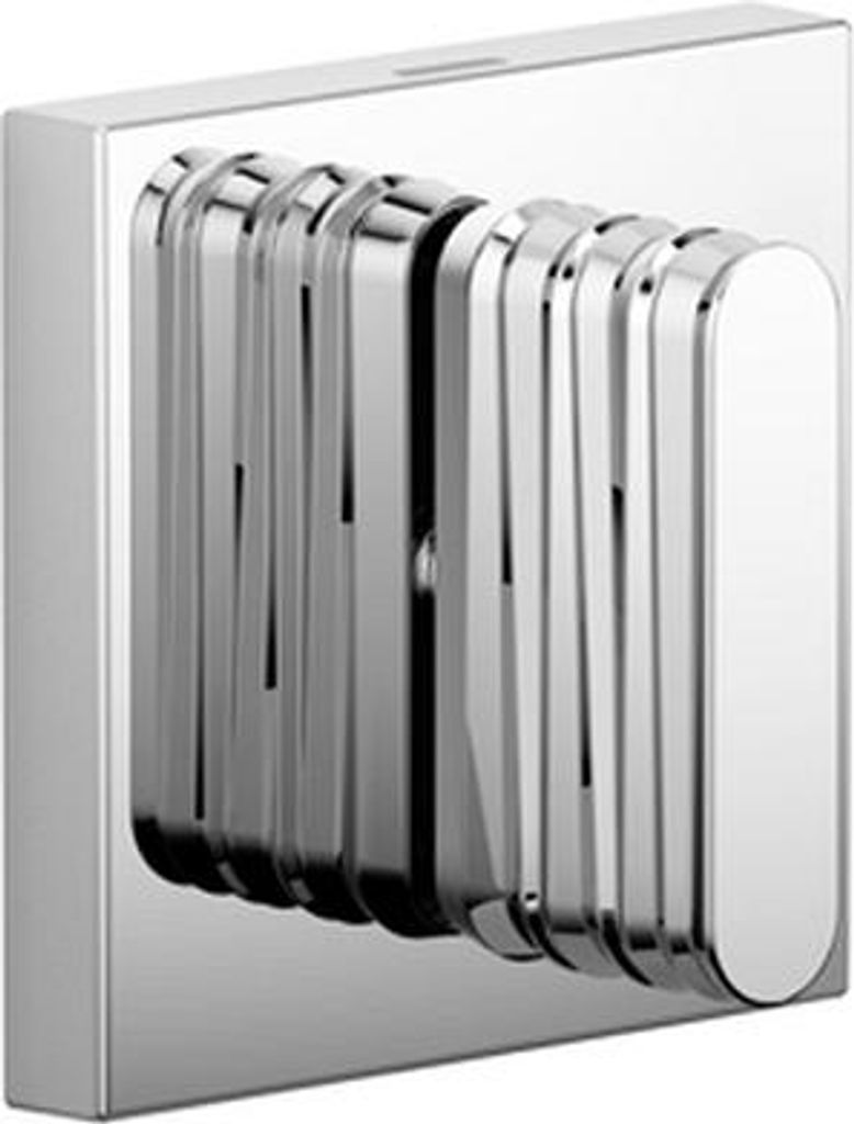 Dornbracht CL.1 Unterputzventil, linksschließend, warm, mit WAVES-Struktur, 36617707-00