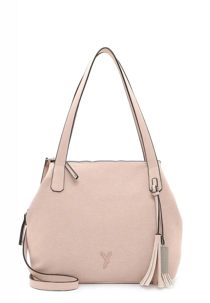 SURI FREY Romy Shopper Rose: Borsa Rosa Antico Vegan Elegante