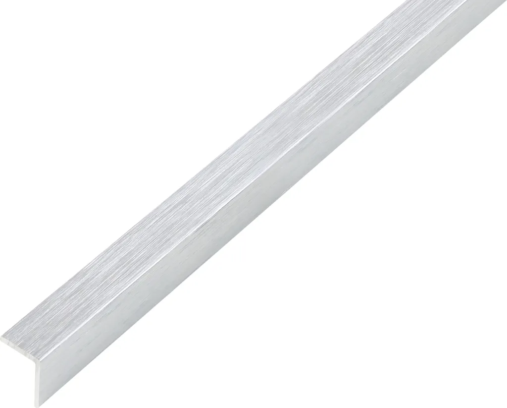 Protection d'angle murale autocollante inox en aluminium 1000x30 mm