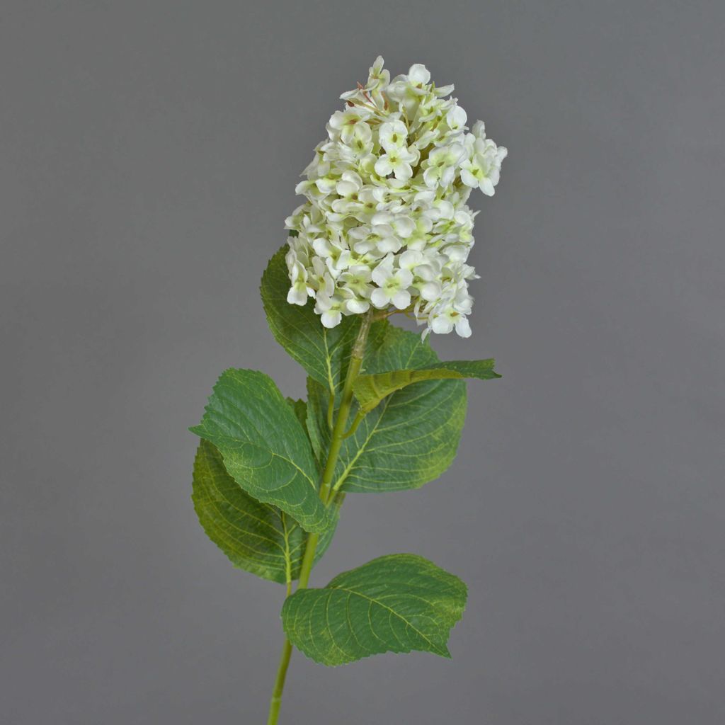 artplants.de Künstliche Blume Hortensie Paniculata YANGDAN, Creme, 85 cm - Künstliche Stielblume