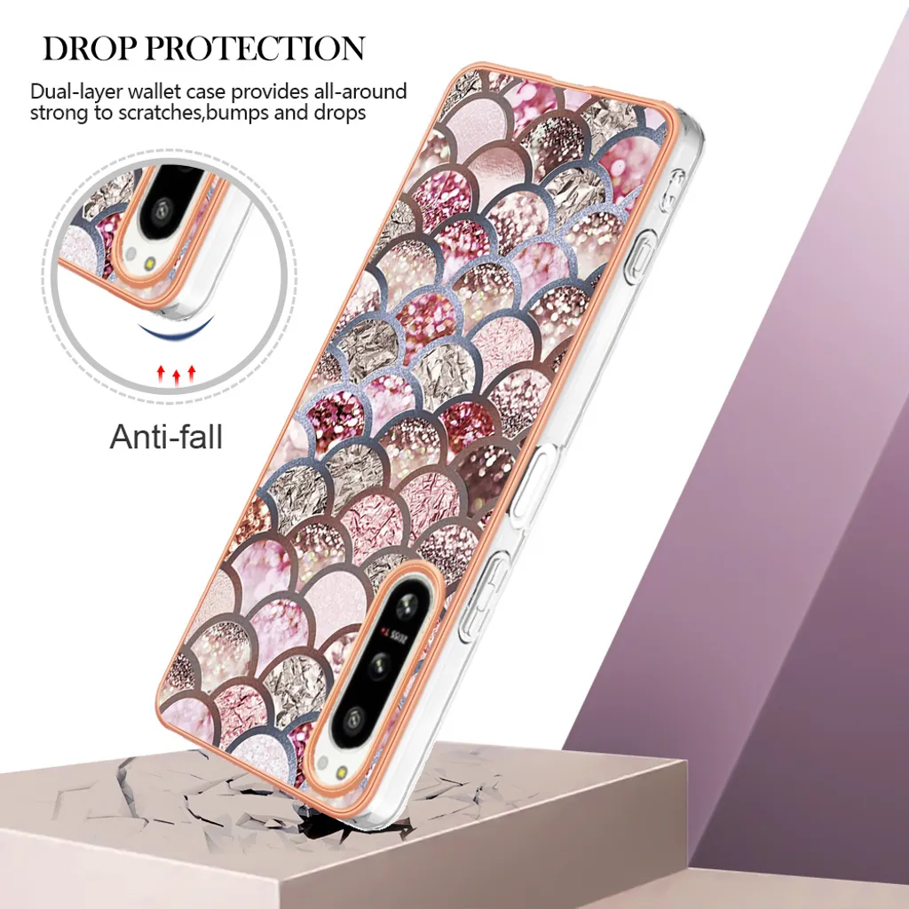 JEZSHTAI Cover per Sony Xperia XA2 Custodia in Silicone Antiurto Con Disegno Del Modello,Sottile Morbida in TPU Antigraffio Protettiva Case,B03