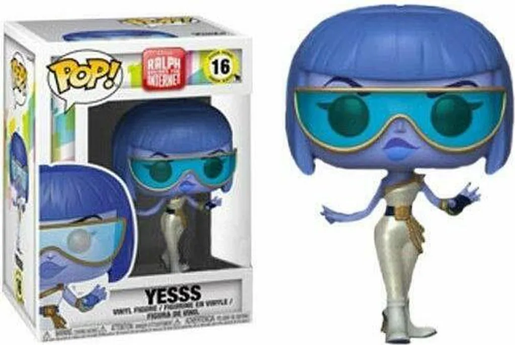 Décoration Bureau Funko POP Yesss Ralph 2 Figurine Geek Animation 16