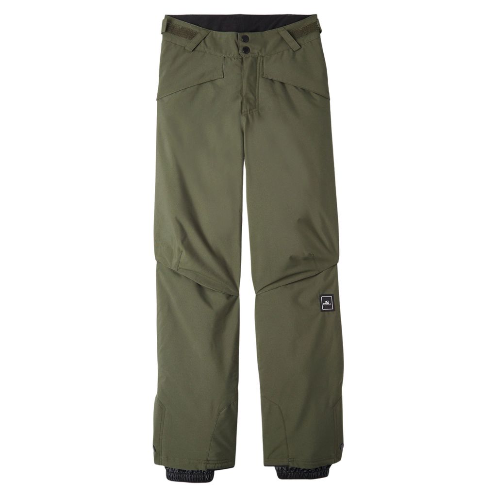 O'Neill Hammer Kinder Skihose wasserdicht 10.000mm atmungsaktiv 10.000g Grow System dunkelgrün