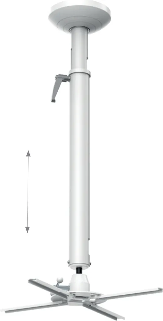 Hagor Beamfix II Support Extensible 120cm avec Passage de Câbles
