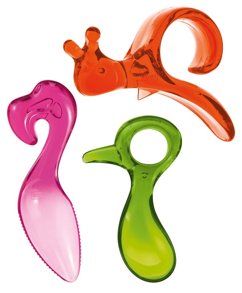 Set ENERGY-TOOLS: raschietto, 2x cucchiai - 3 pezzi, KOZIOL Immagine del prodotto 