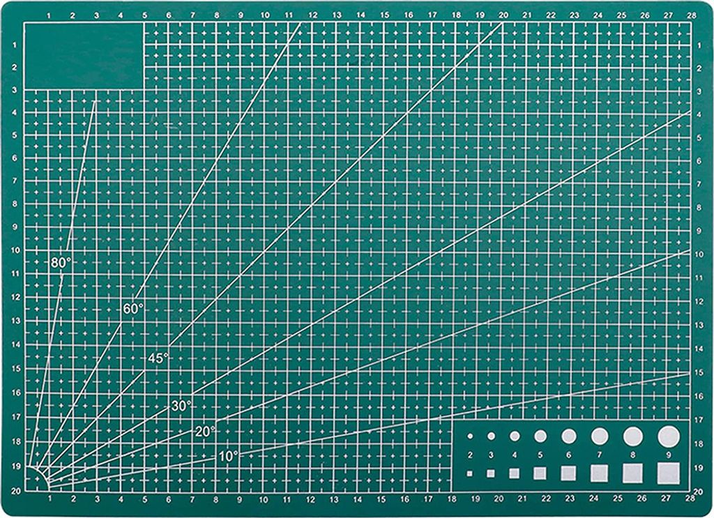 Verk 11354 Podložka na řezání a stříhání oboustranná A4 Obrázek produktu 