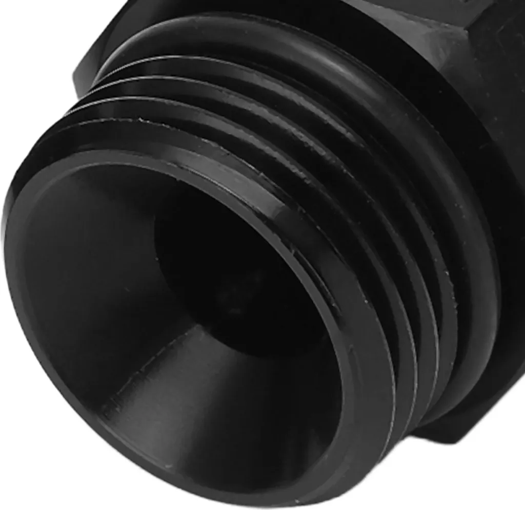 Coppia Adattatori AN6 a ORB8 Maschio Alluminio 6061-T6 con O-Ring NBR - 2