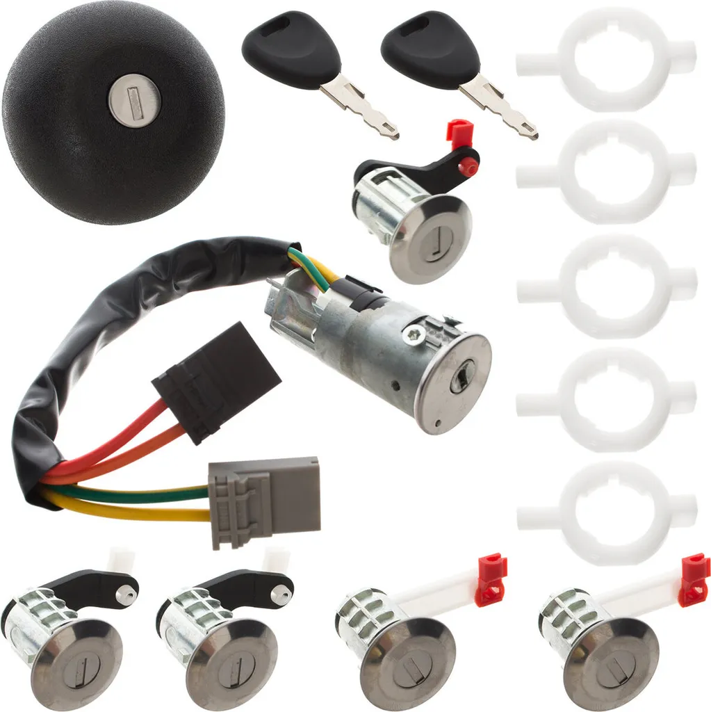 Kit Barillets Serrure Renault Master 2 et Opel Movano avec 2 Clés Neufs