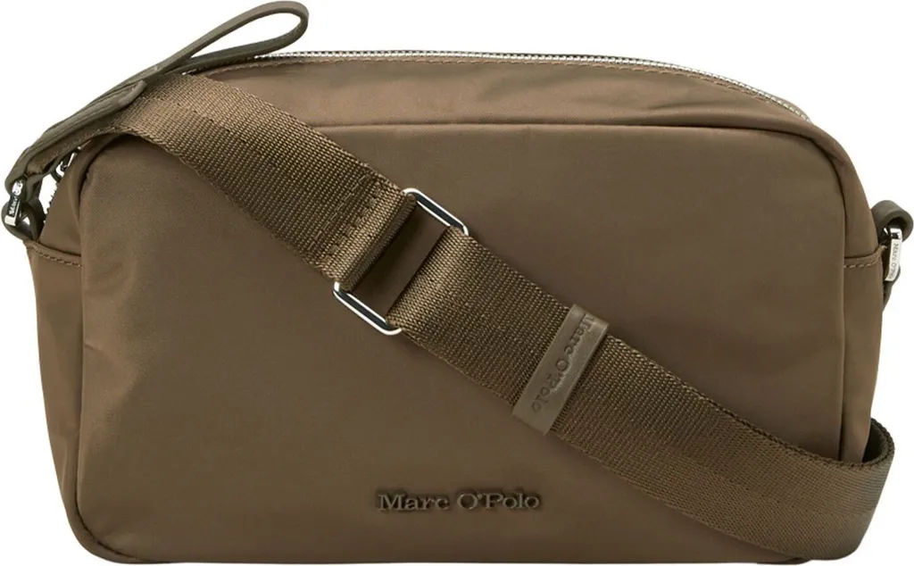 Marc O'Polo Belle Borsa a Tracolla Marrone Pure Brown Pelle e Nylon