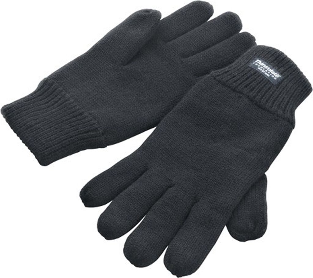 Result Winter Essentials - Herren/Damen Uni Winterhandschuhe, Thinsulate Gepolstert RW10430 (L-XL) (Holzkohle)