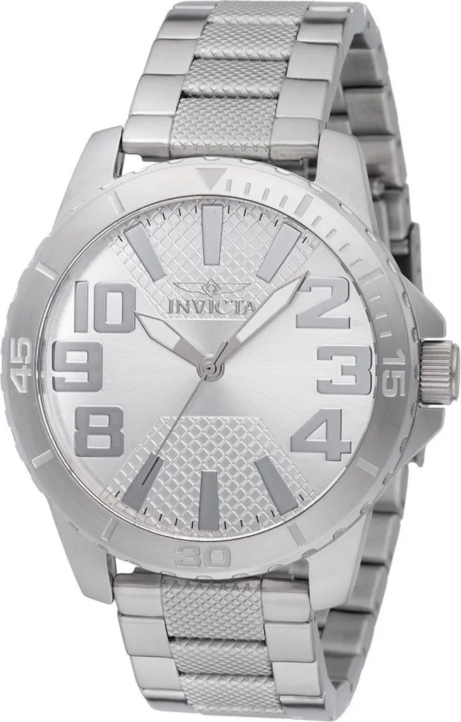 Invicta Speedway 48927 Orologio da Uomo - Impermeabile - Analogico - Movimento Quarzo - acciaio inossidabile con quadrante argento - 48mm
