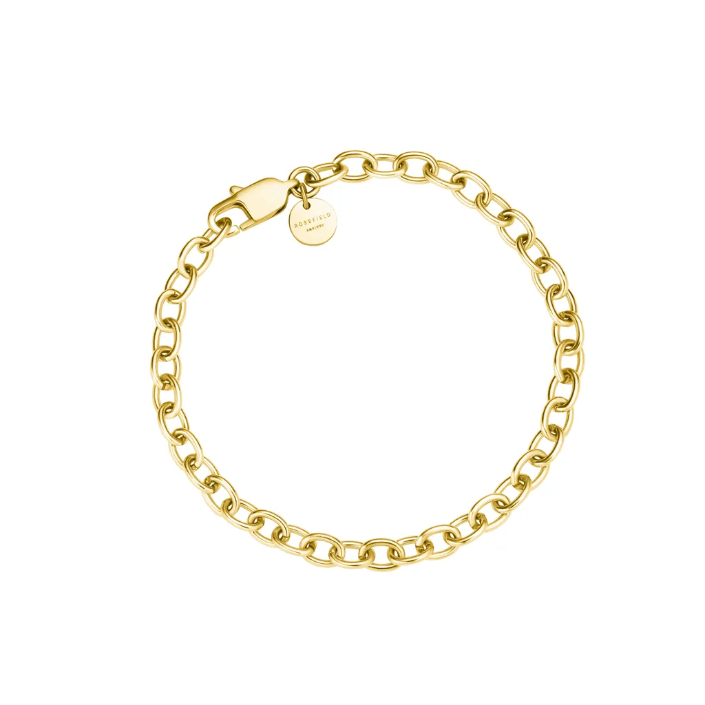 Bracelet minimaliste plaqué or pour tenue de bureau Essentials Anker
