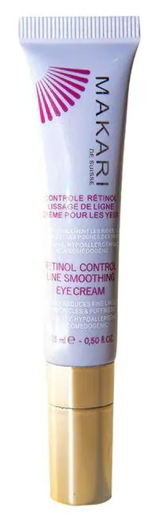 Soin Contour des Yeux au Rétinol Makari 15ml Crème Lissante Intense