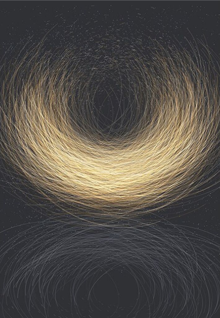 TPFLiving Kunstdruck LW-414 (OHNE RAHMEN) Poster - Leinwand - Wandbild - Hochauflösender Giclée-Druck, langlebig und hochwertig - Abstrakte Motiv...