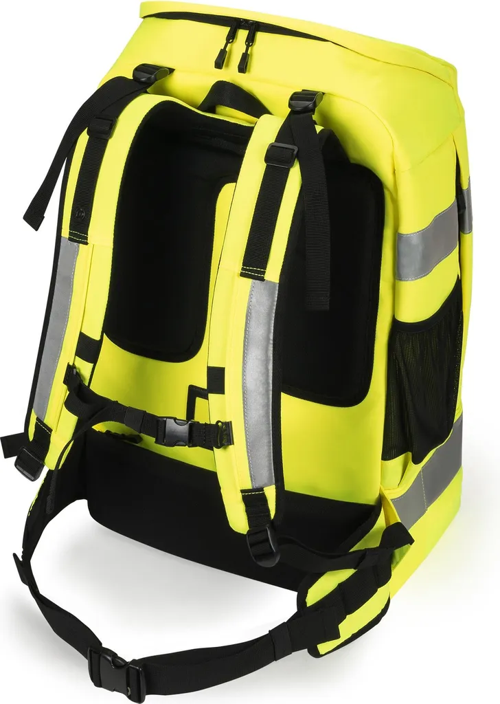 Sac à dos Sécurité 65L Jaune - Évitez les Risques en étant Visible