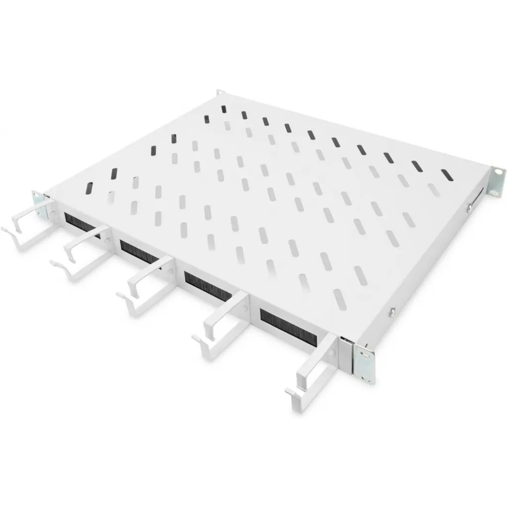 Tablette 1U DIGITUS 44x481x352mm Charge 120kg Grise Haute Résistance