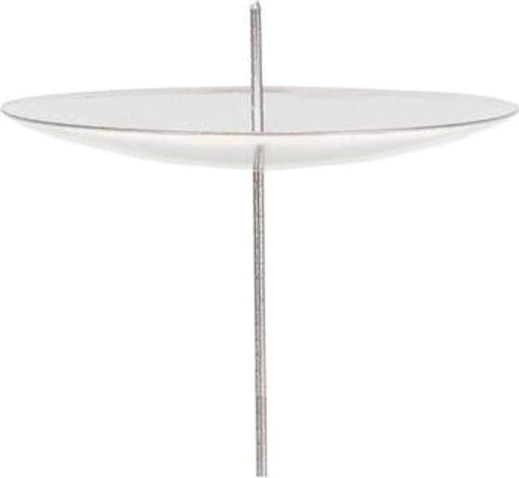 Adventkranzstecker, 4 Stk., Silber, Größe wählbar Ø 50 - Produktbild 