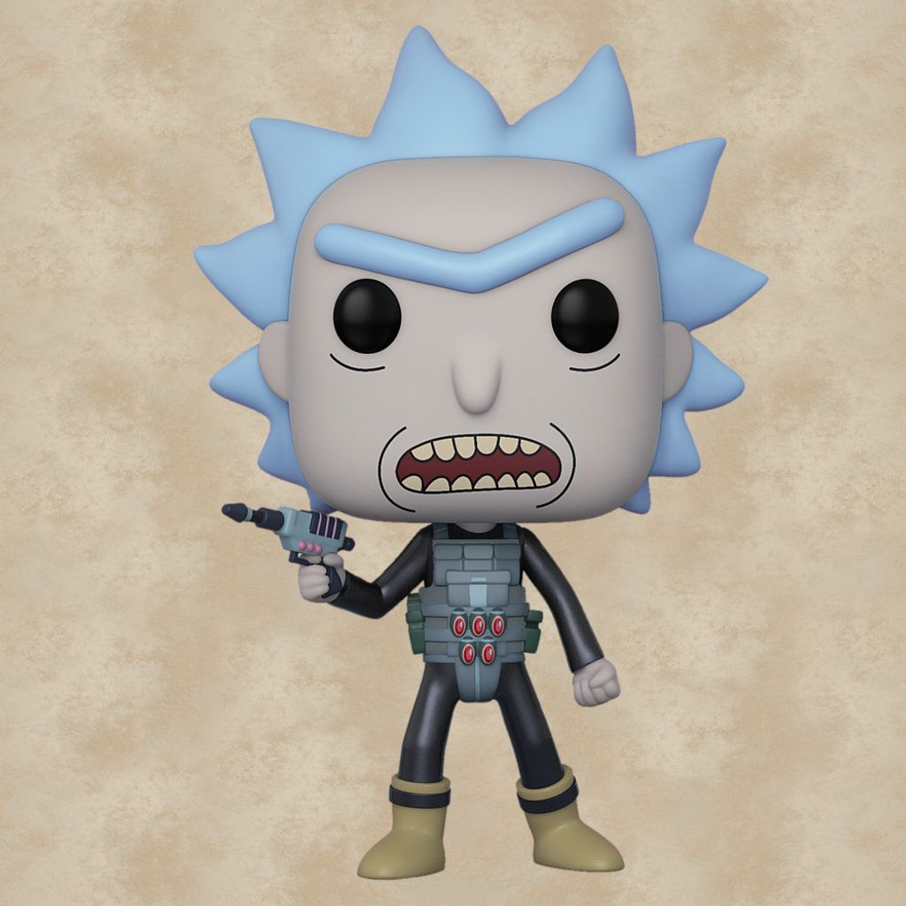 FUNKO POP CULTURE RICK AND MORTY MR. MEESEEKS VINYL-FIGUR NEU! Funko