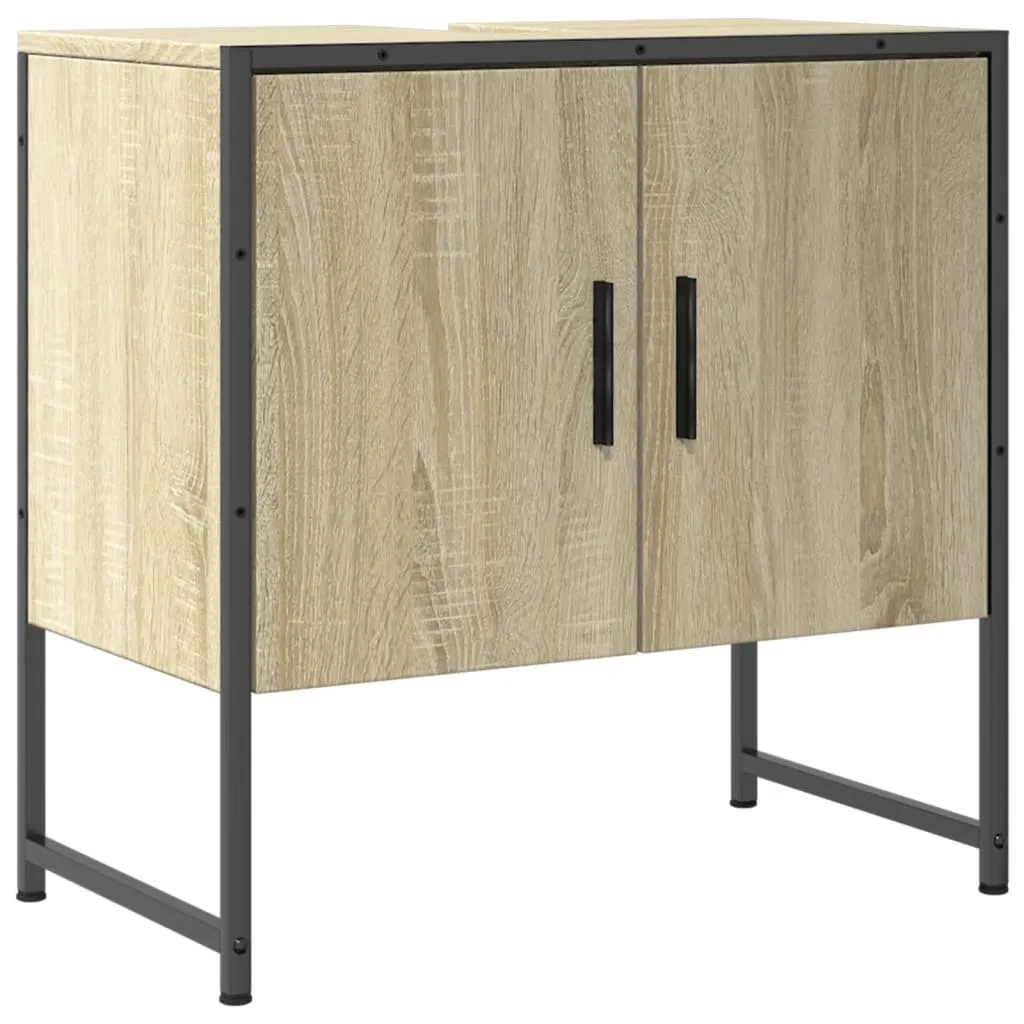 Mobile Bagno Rovere Sonoma 60x33x60 SYFAX - Arredo Moderno
