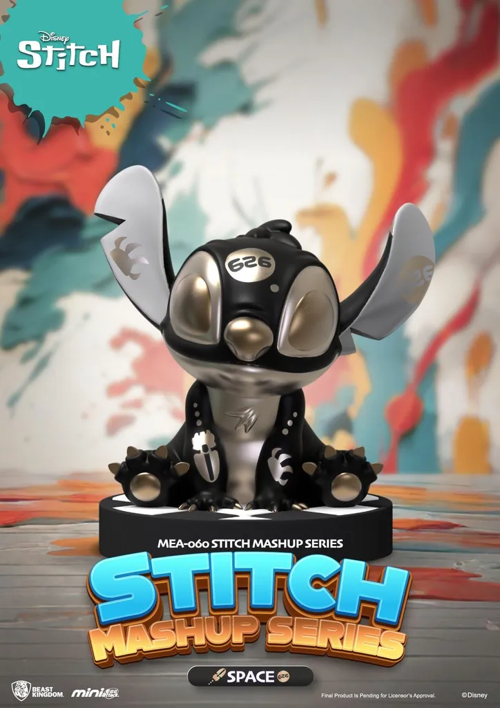 Figurine Stitch Mini Egg Attack 10 cm pour Décoration Bureau et Vitrine - 5