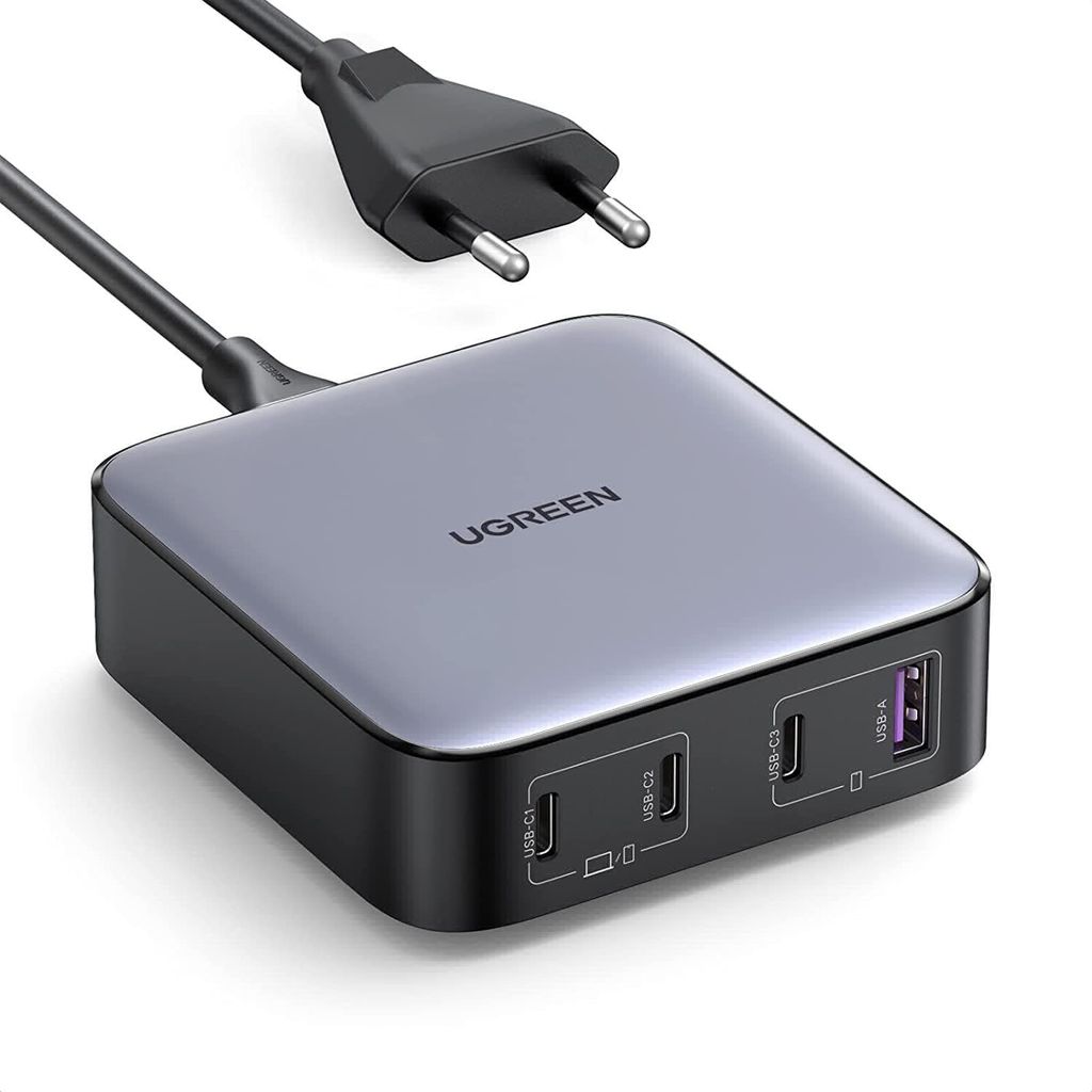 Nabíjačka UGREEN CD328 Nexode, 3x USB-C, USB-A, GaN, 100 W Obrázok produktu 
