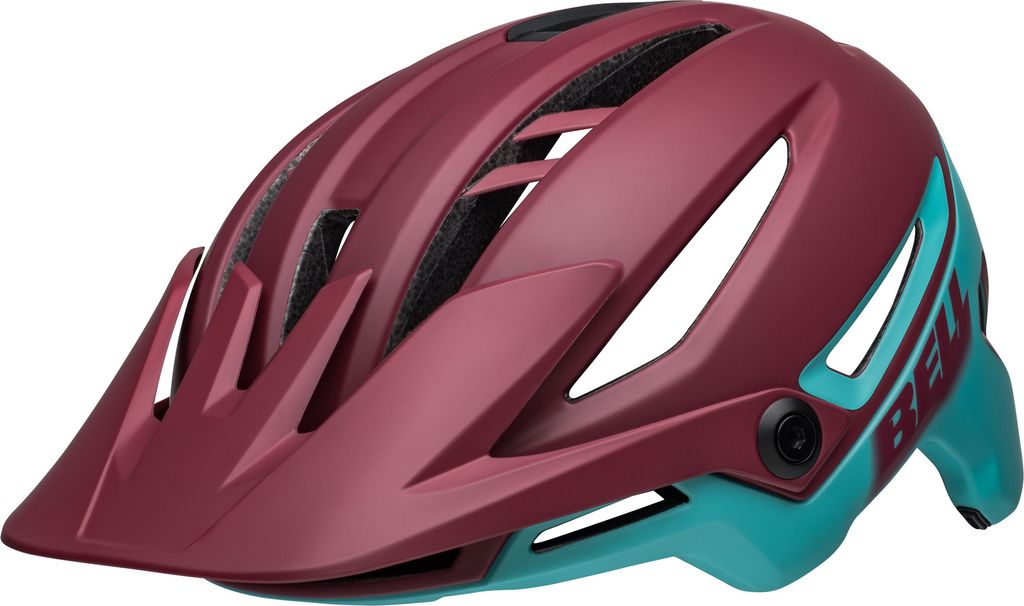 Bell Sixer Mips Fahrradhelm, Farbe:matte brick red/ocean, Größe:S