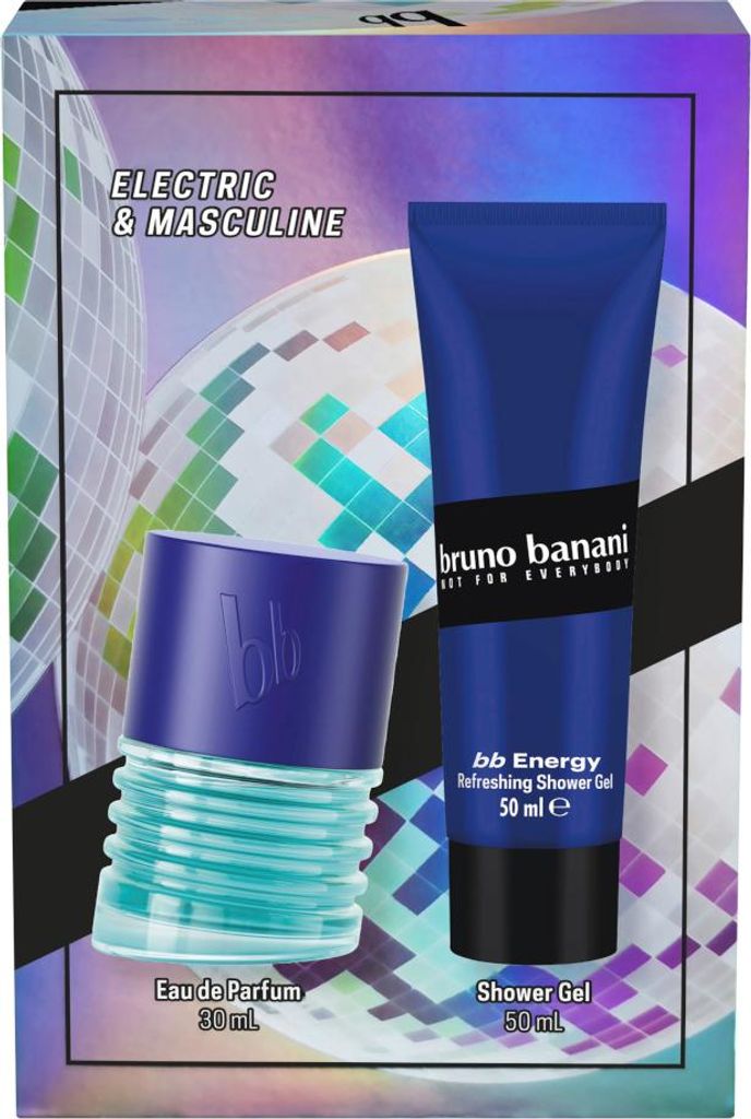 Bruno Banani Geschenkpackung Energy Man EDT 30ml Showergel 50ml