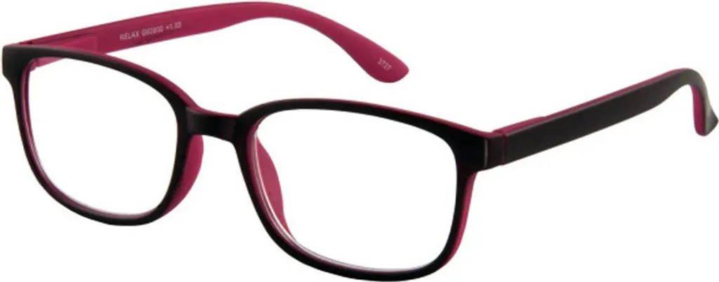 Occhiali da Lettura Relax Rosso-Pink +1,5 dpt | Design Elegante Donna