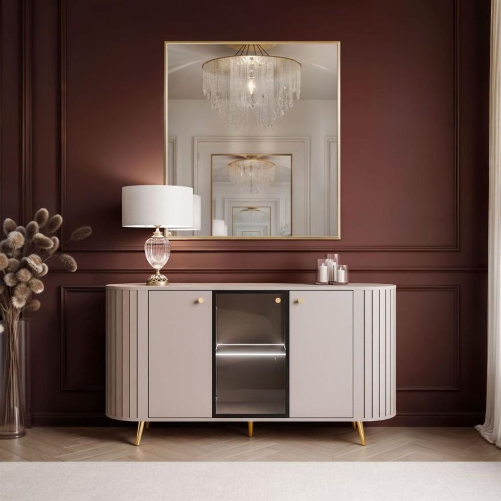 Kommode ELODIE II 3D mit LED-Beleuchtung