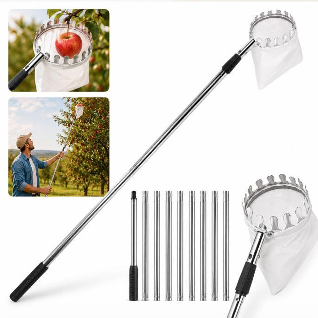 Obstpflücker Set 11-teilig,Teleskop bis Produktbild 