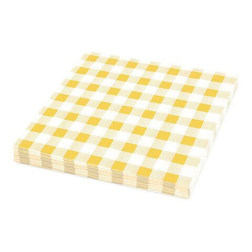 400x Servietten Prägeservietten 33 x 33 cm 1-lagig KARO Produktbild 