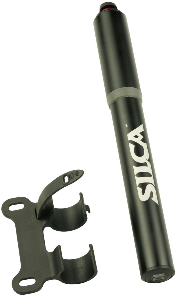SILCA Gravelero Minipumpe 35 % mehr Volumen pro Hub, ausziehbarer Schlauch,...