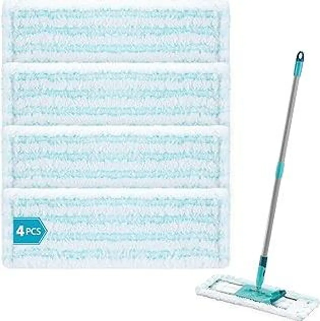 Set 4 Ricambi per Mocio Leifheit Profi XL - Efficienza Microfibra