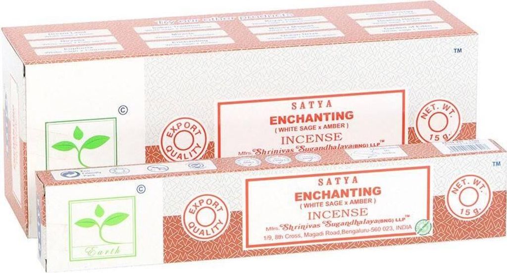 Satya - Räucherstäbchen "Enchanting Earth" 6er-Pack SD6922 (Einheitsgröße) (Braun)