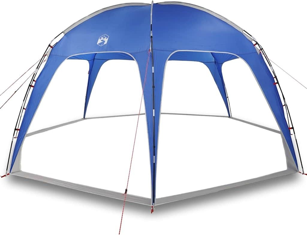 vidaXL Tente de réception bleu azur imperméable Image du produit 