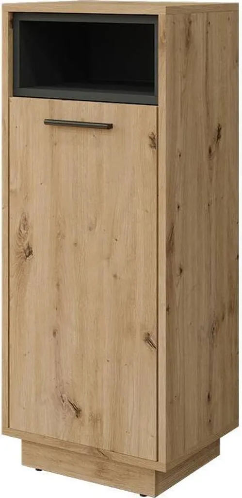 Meuble de rangement salle de bain aspect bois Chêne Vicco Beatrice 93cm