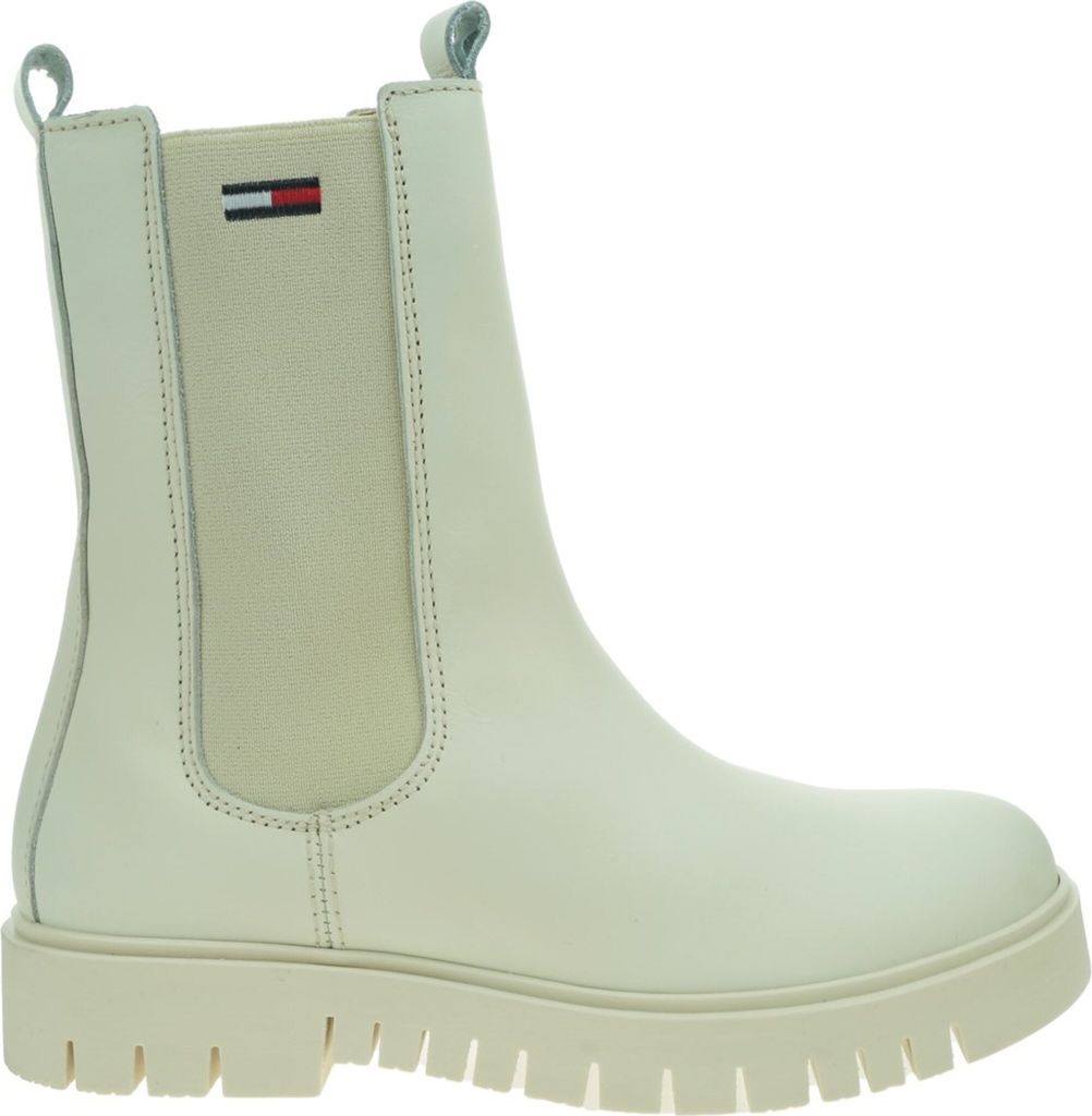 Tommy Jeans Damen Stiefeletten EN0EN01990 YBI Farbe: Weiß Größe: 41