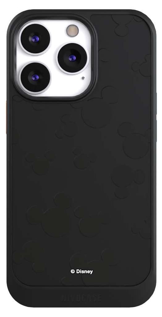 NIVOCASE Hülle für Apple iPhone 13 Pro Handyhülle NIVOcore Case Schwarz Disney Mickey Mouse Muster