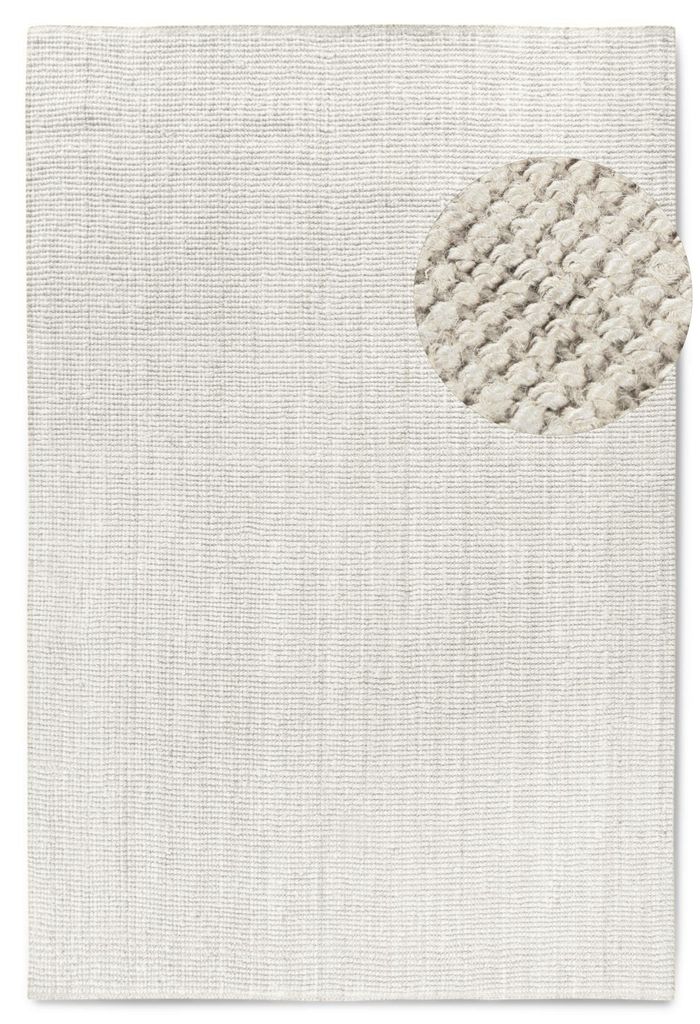 Tapis en jute Villeroy & Boch 1791 Rosalie, blanc pur Image du produit 