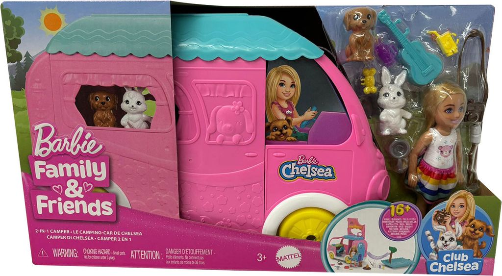 Barbie camper Chelsea zestaw 2w1 HNH90 /2 Obrázok produktu 